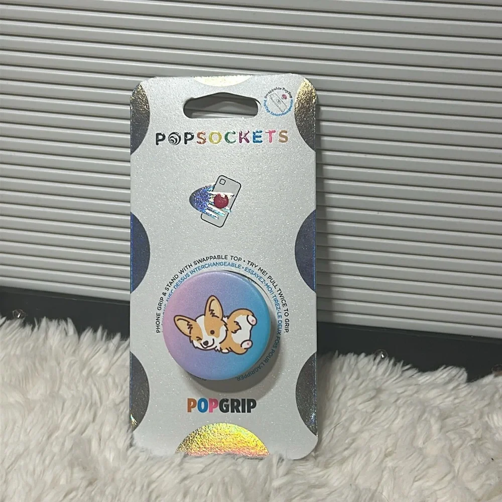 POPSOCKETS Corgi Dog Popgrip
